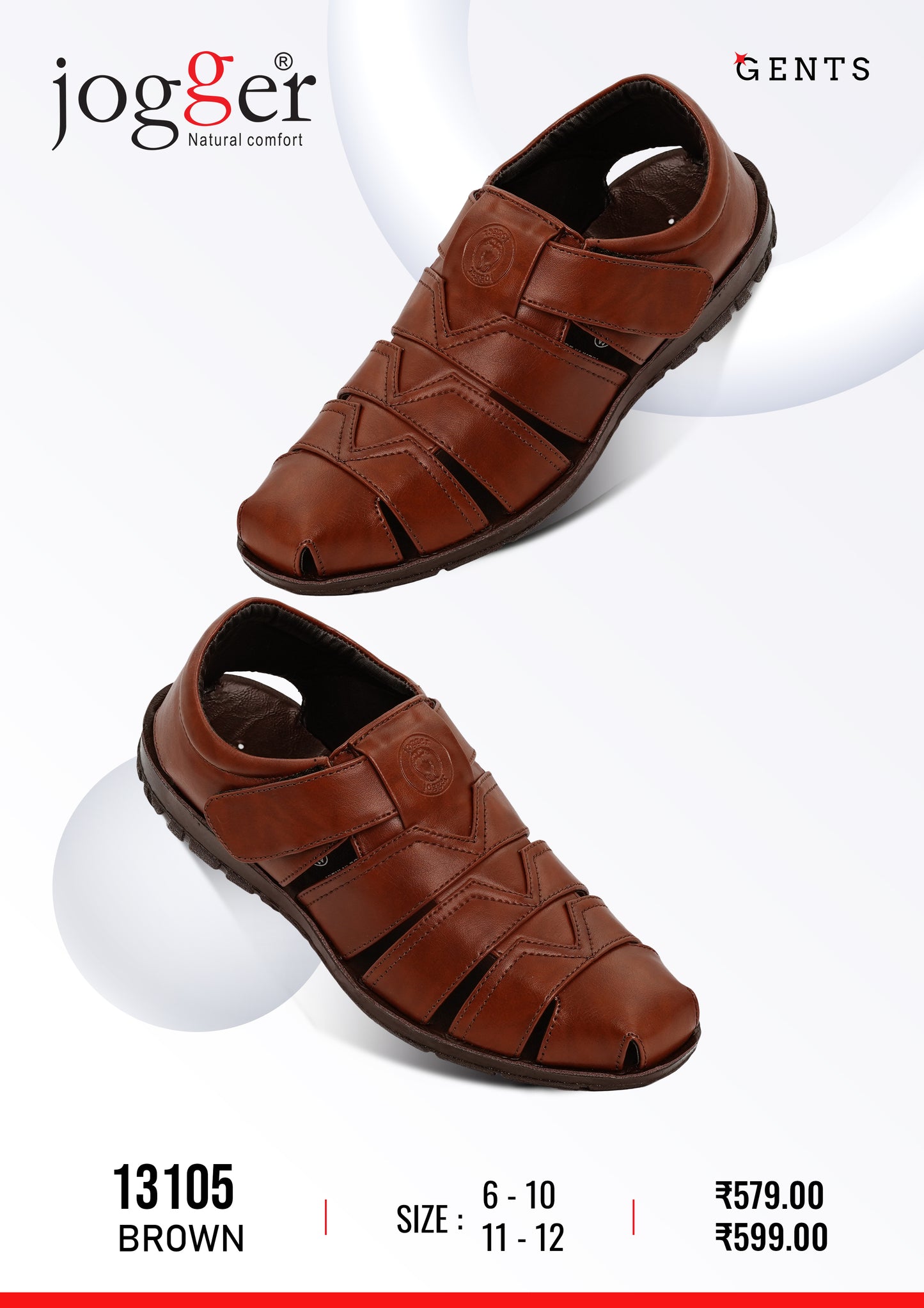 Jogger PU Shoes for Men - Style 13105