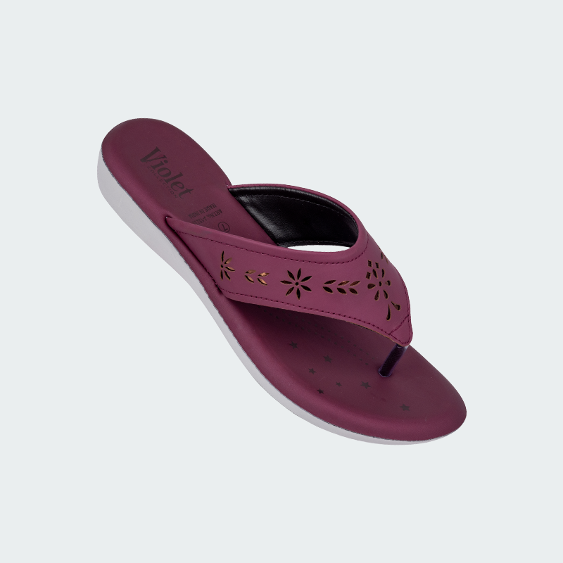 Jogger PU Slippers for Women - Style 15235