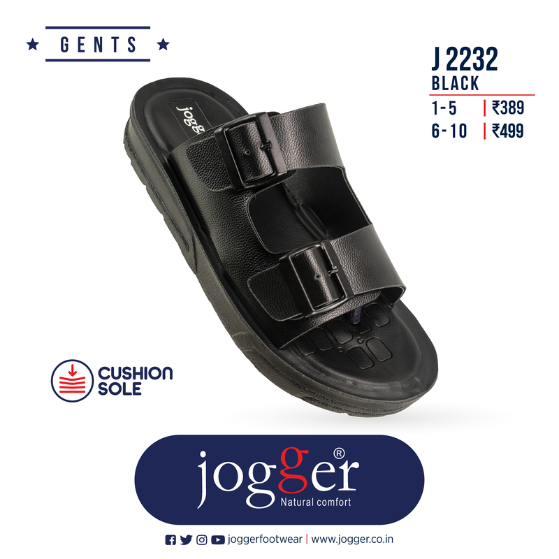 Jogger PU Sandals for Men - Style 2232