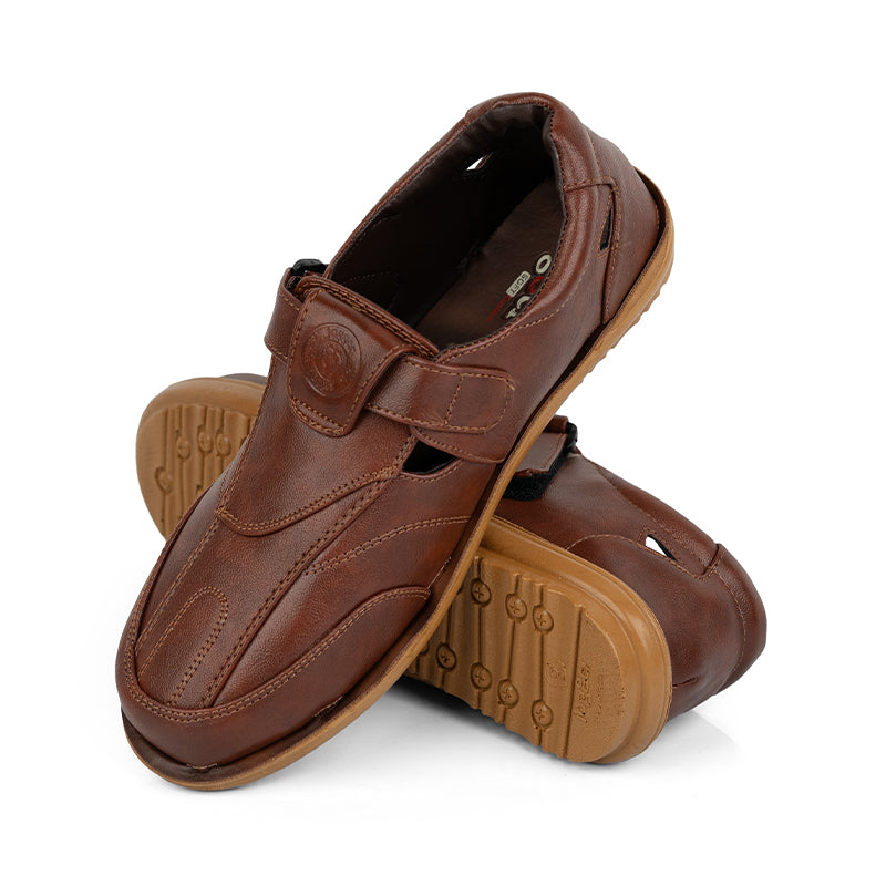 Men's Casual Wear PU Shoes - Style 2404