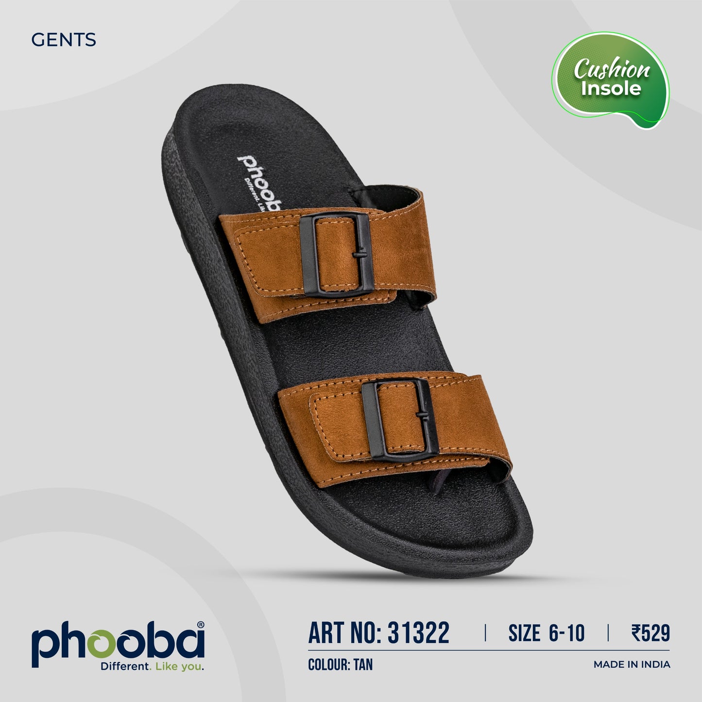 Phooba PU Sandals for Boys - Style 31322