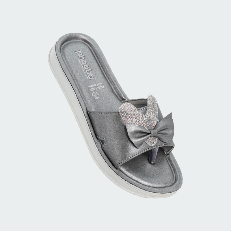 Phooba PU Baby Flip-Flops for Girls - Style 3481