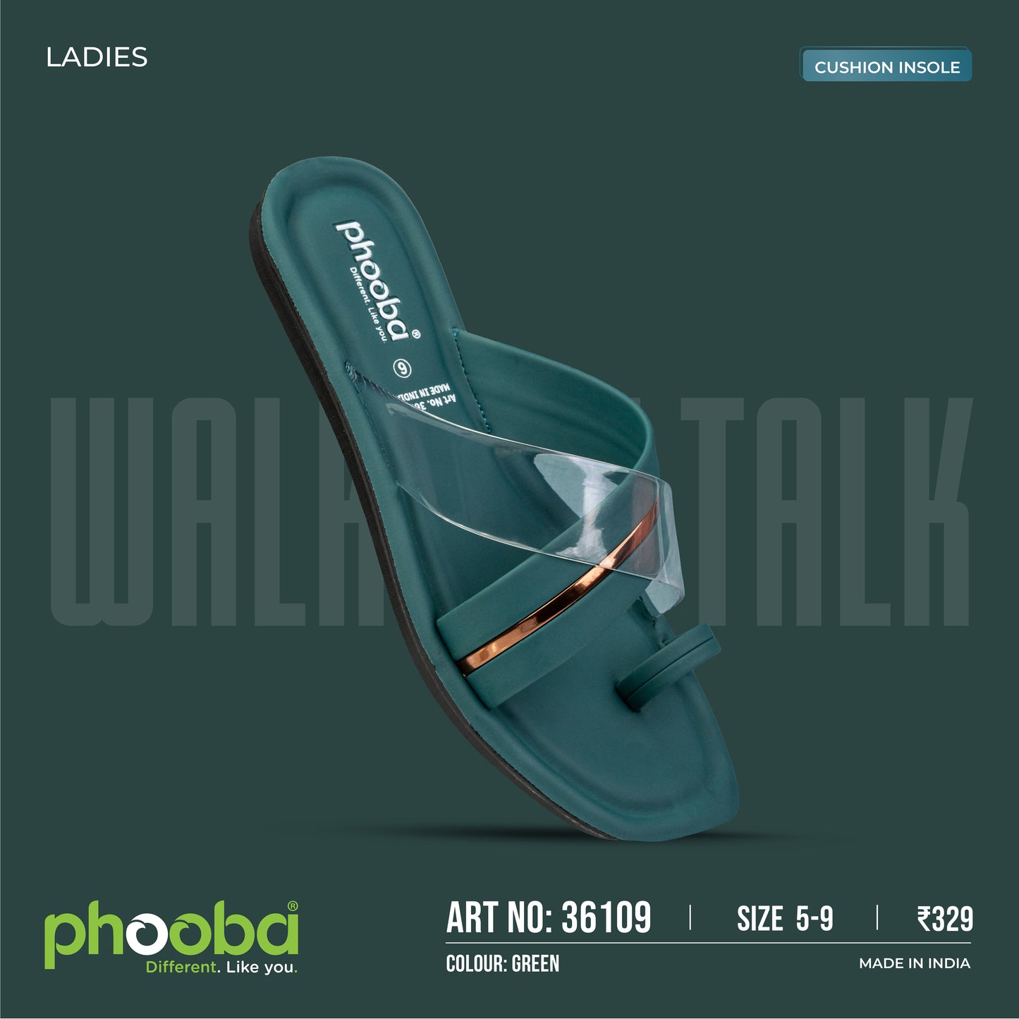 Phooba PU Sandals for Ladies - Style 36109