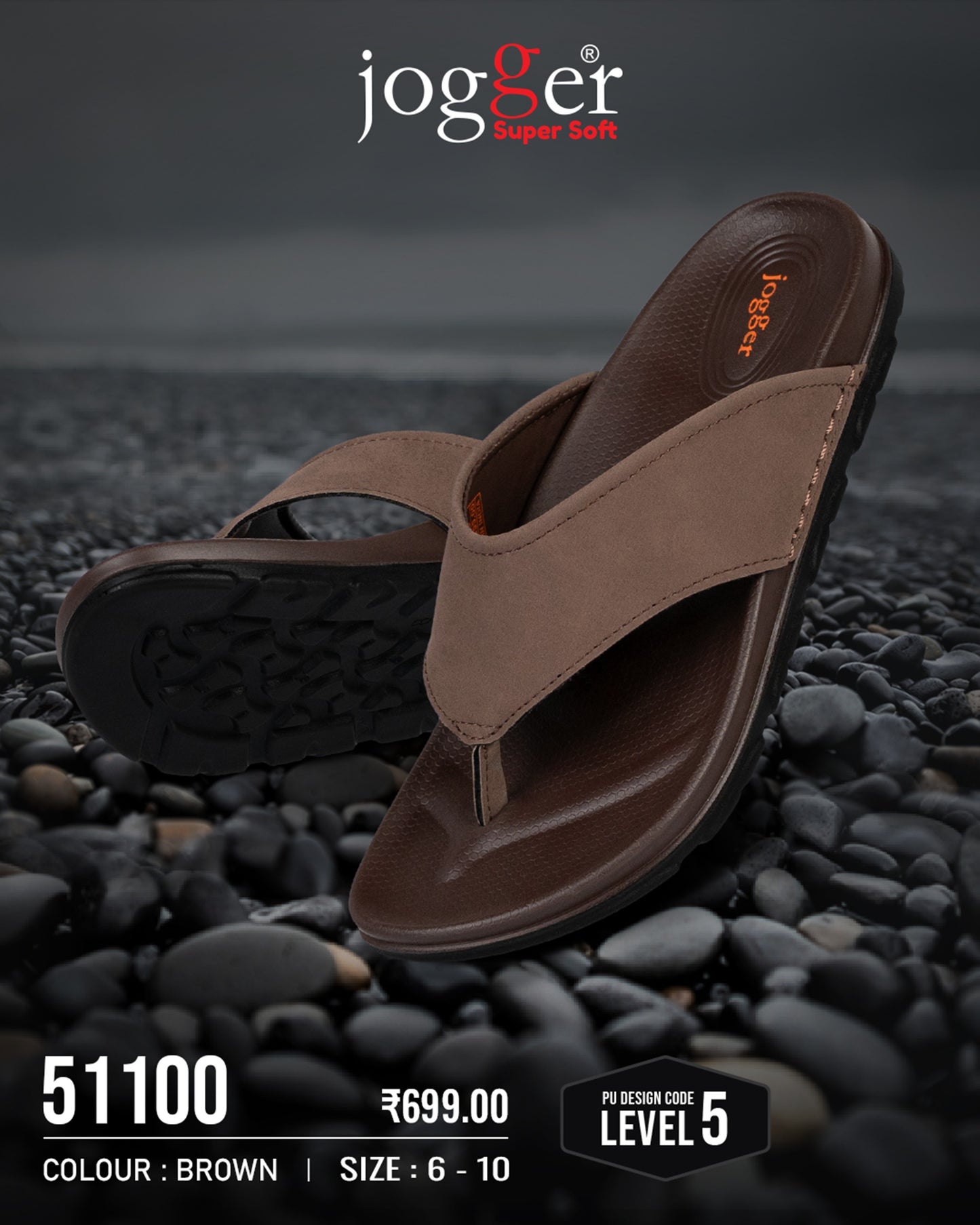 Super Soft Cushioned Men Sandal - Style 51100