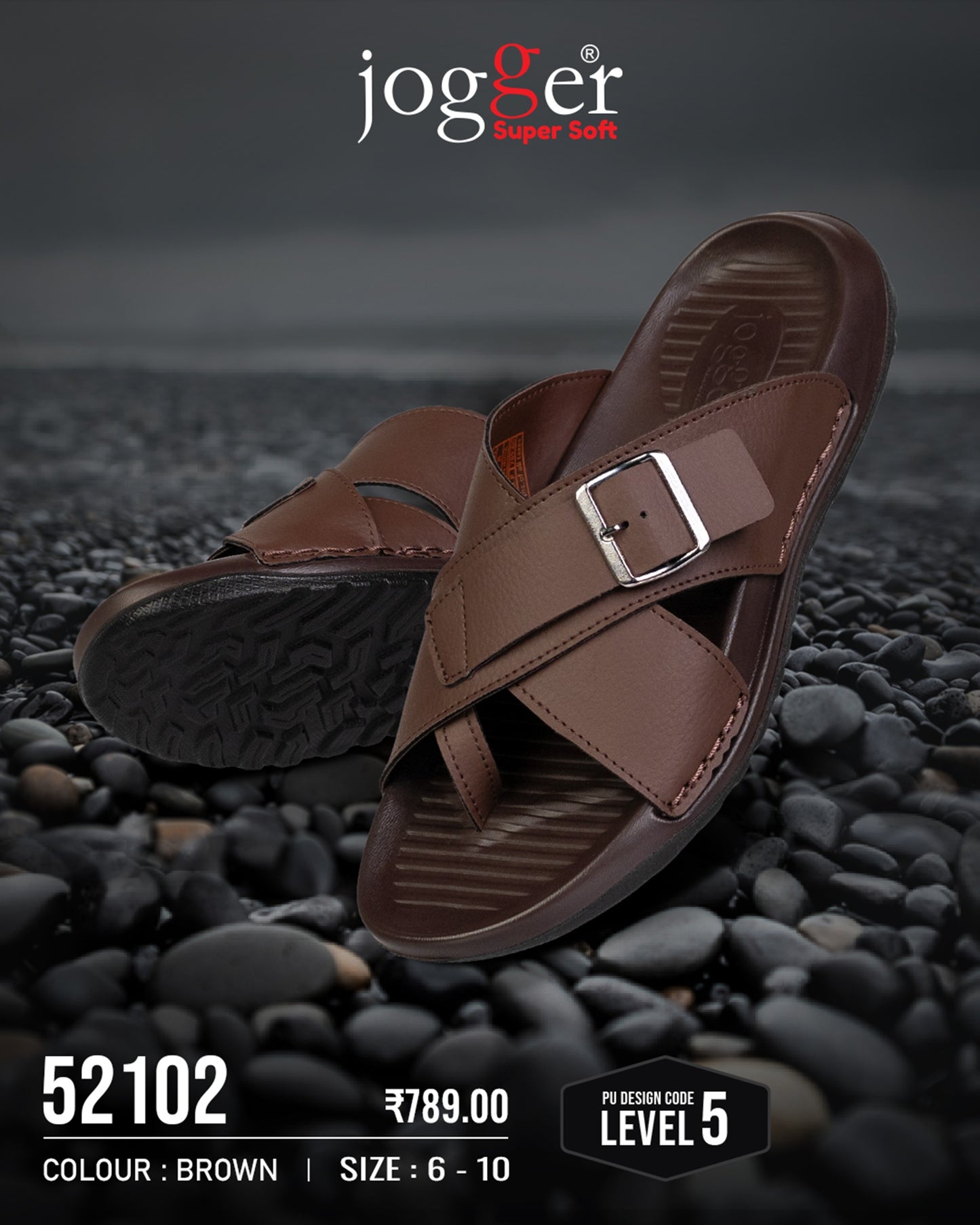 Soft Cushioned Men Sandal - Style 52102