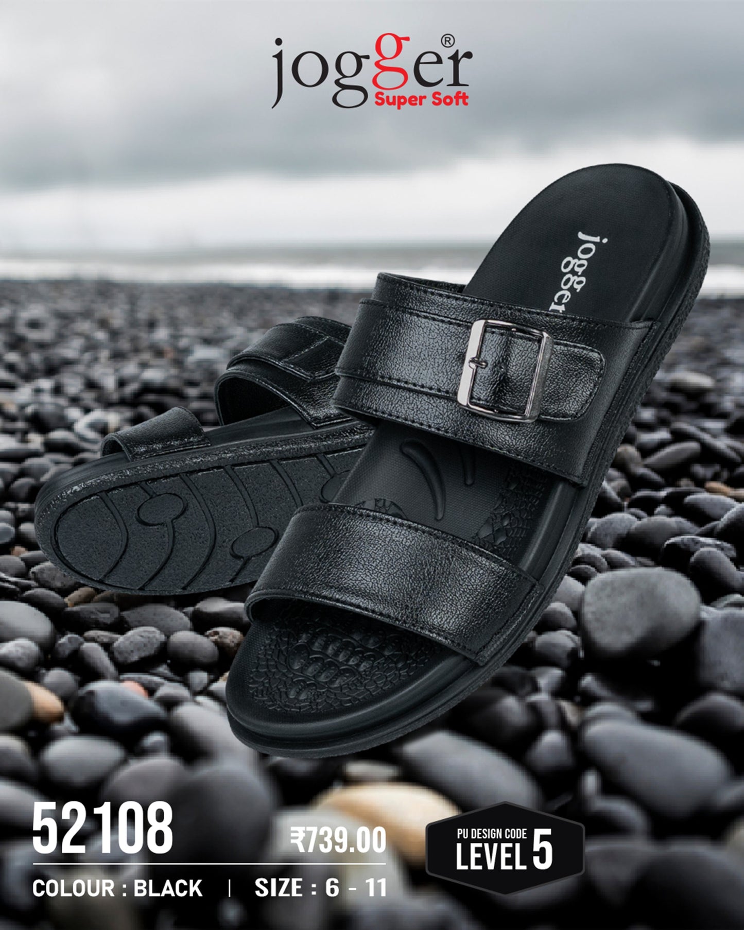 Super Soft Cushioned Men Sandal - Style 52108