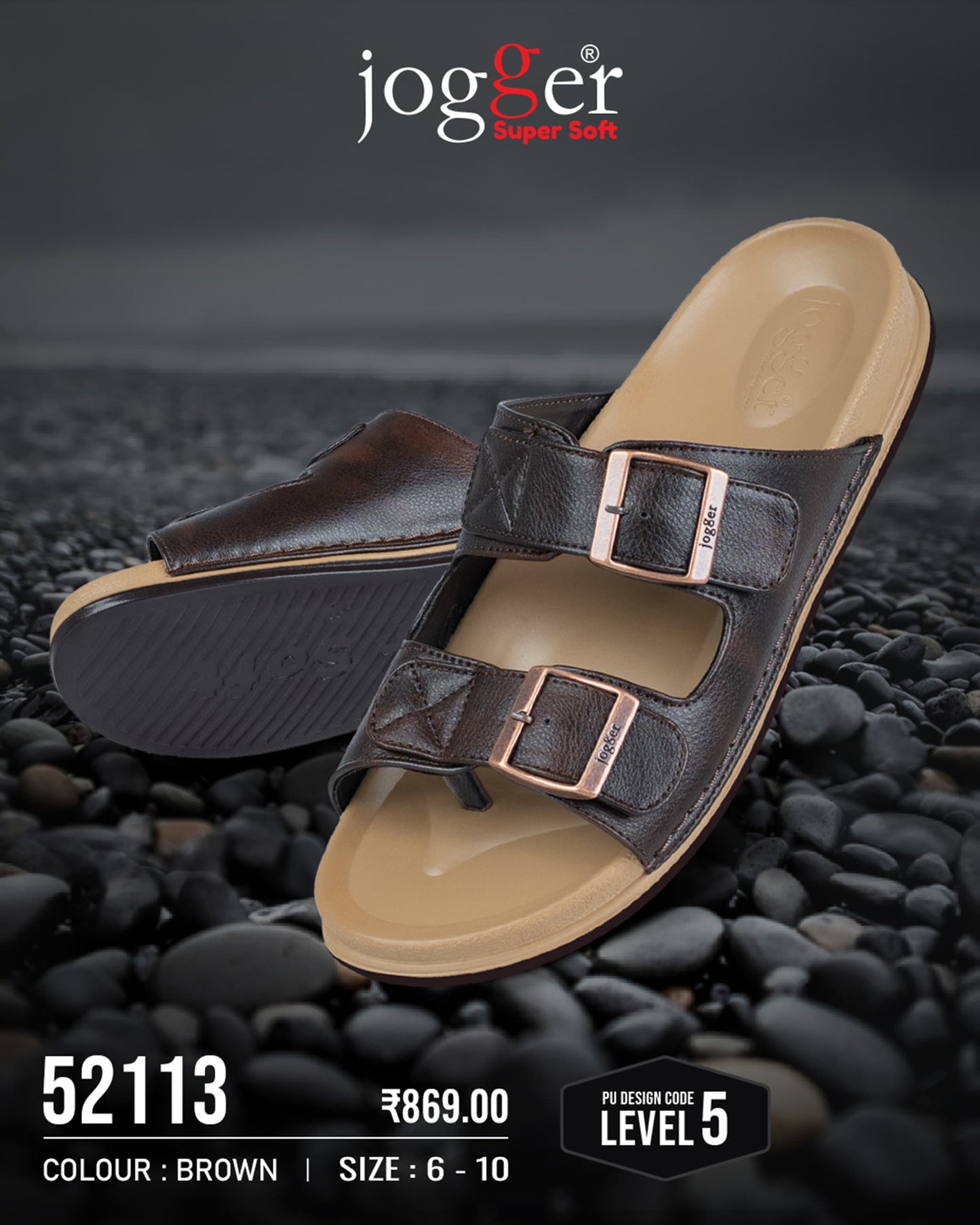 Super soft Cushioned Men Sandal - Style 52113