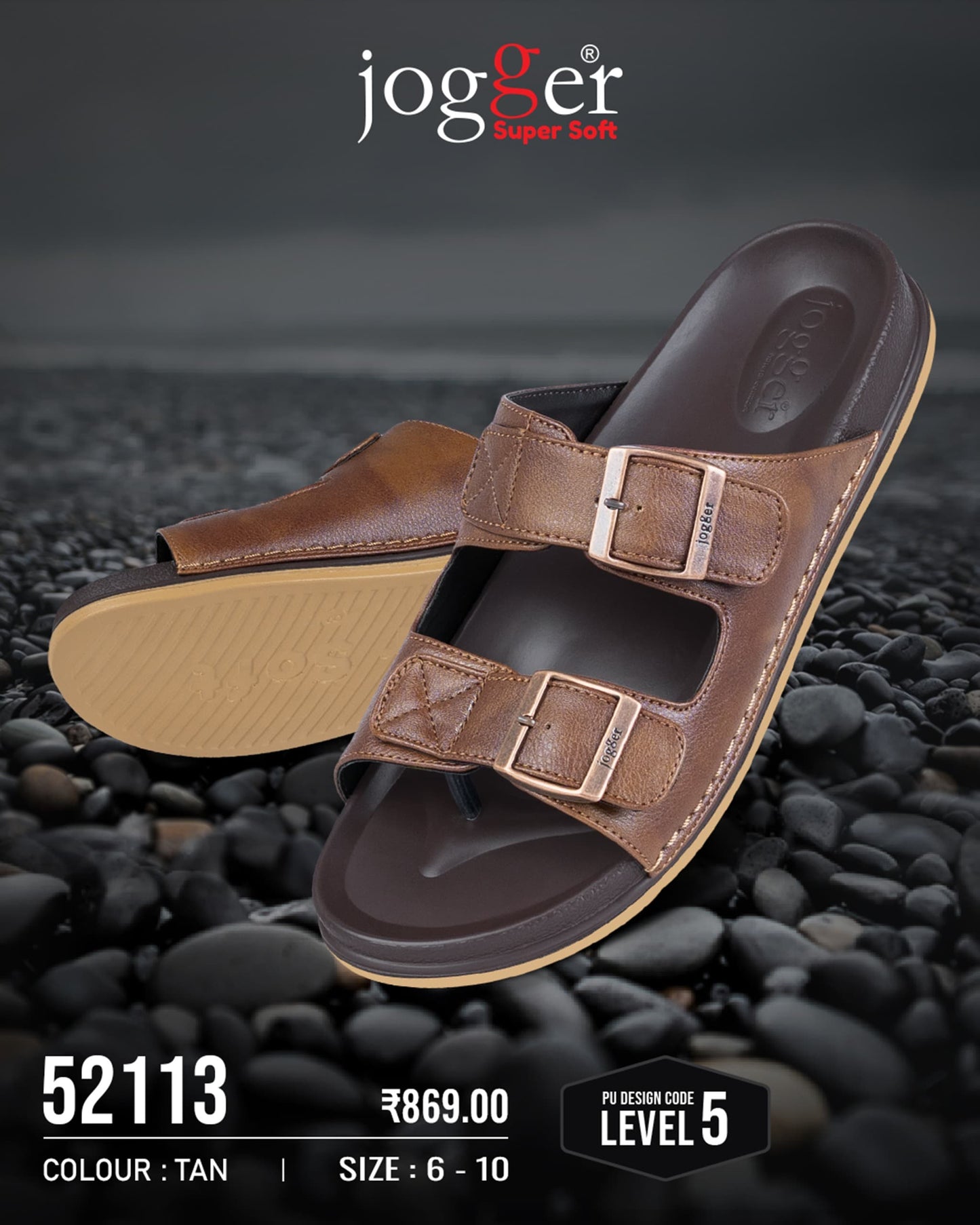 Super soft Cushioned Men Sandal - Style 52113