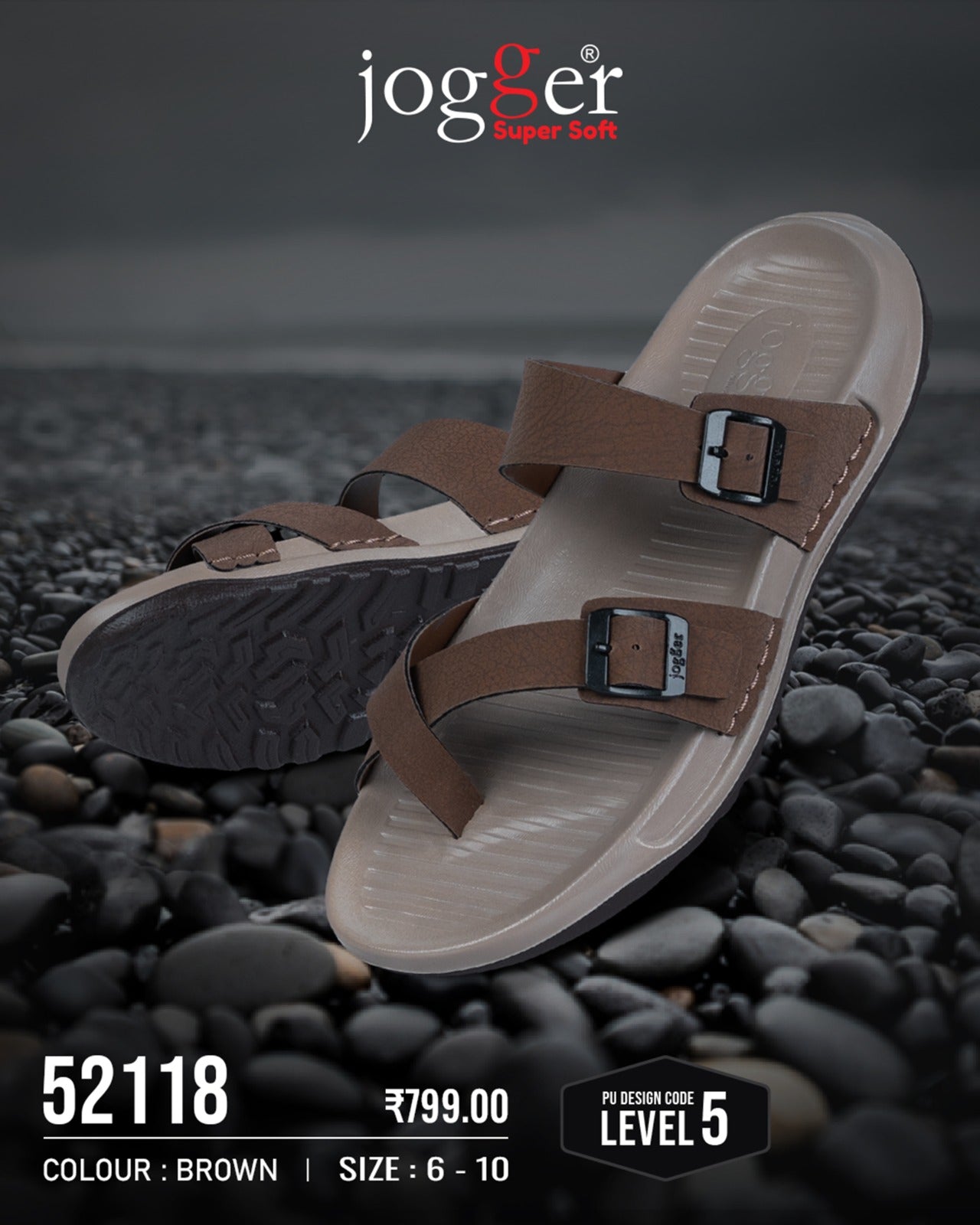 Super Soft Cushioned Men Sandal - Style 52118