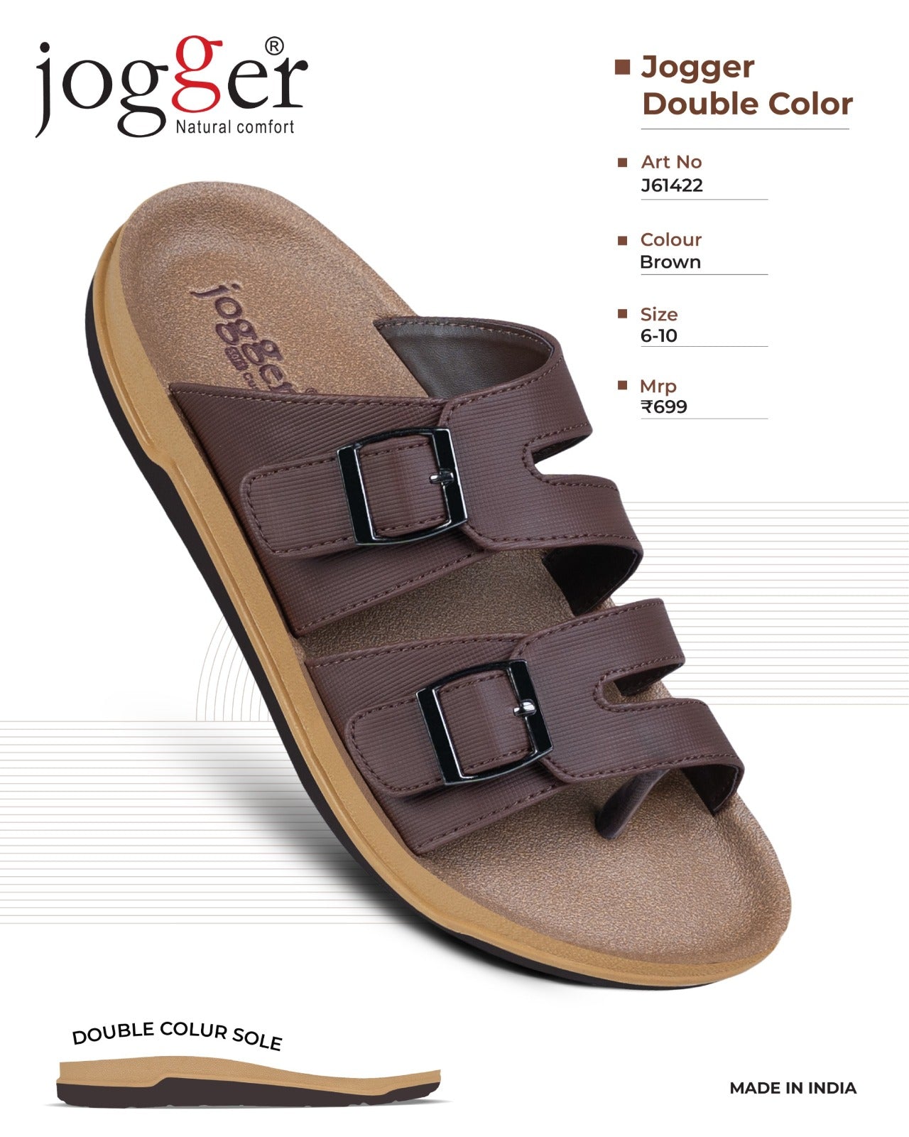 Jogger PU Sandals for Men-61422