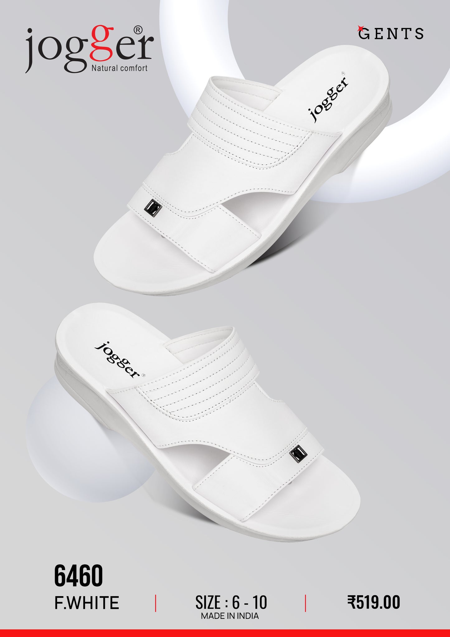 Jogger PU Sandals for Men - Style 6460