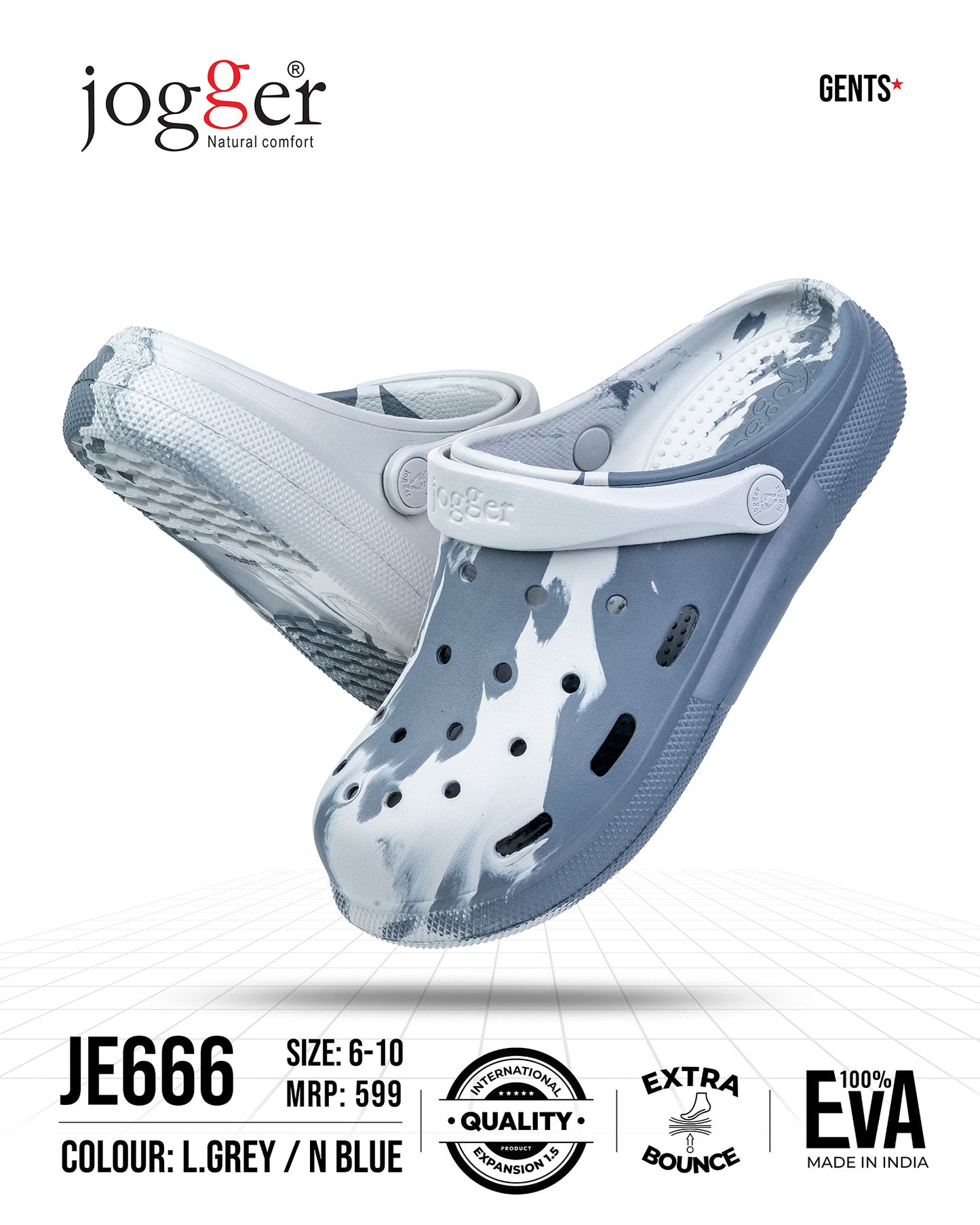 Jogger Eva Clogs for Men - Style 666