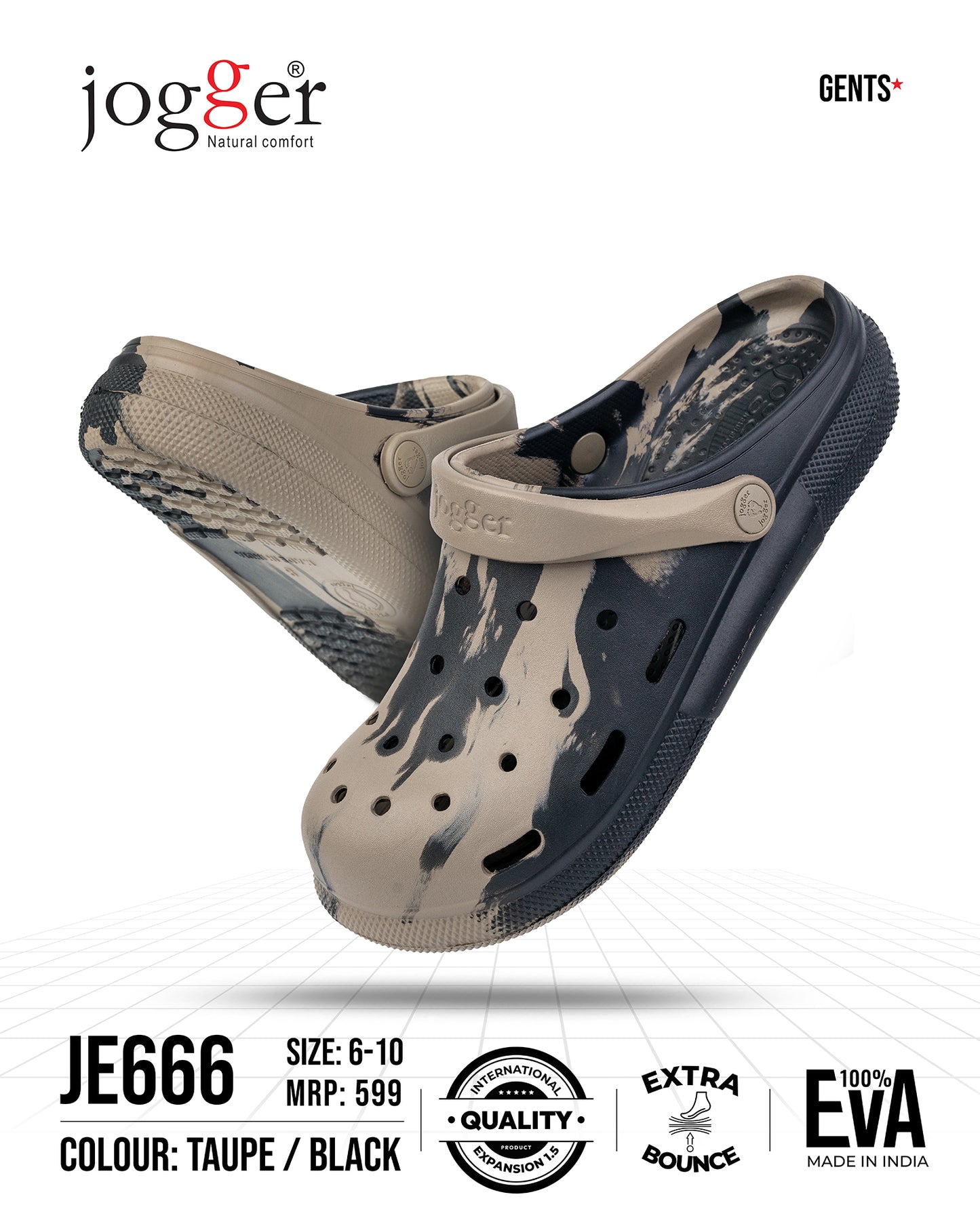 Jogger Eva Clogs for Men - Style 666
