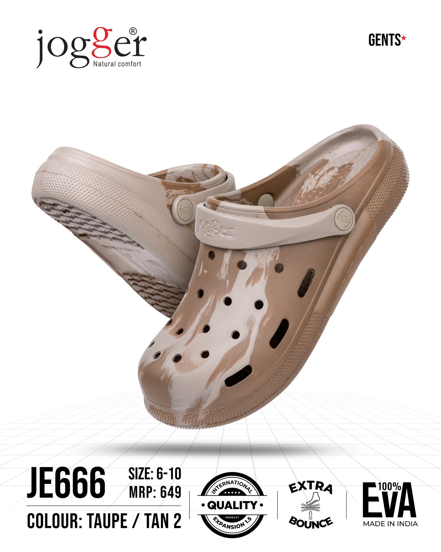 Jogger Eva Clogs for Men - Style 666