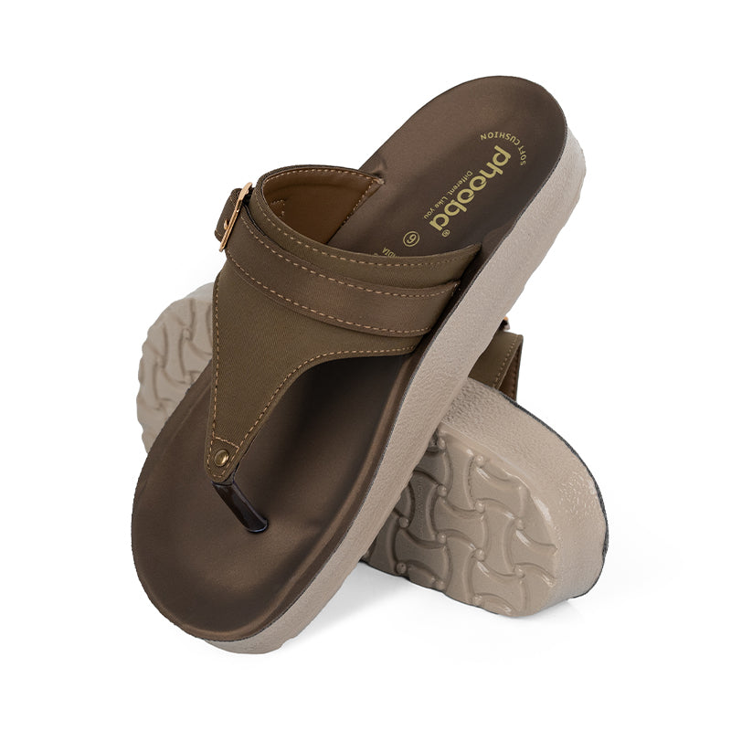 Phooba Daily Wear PU Sandals For Women - Style 8005