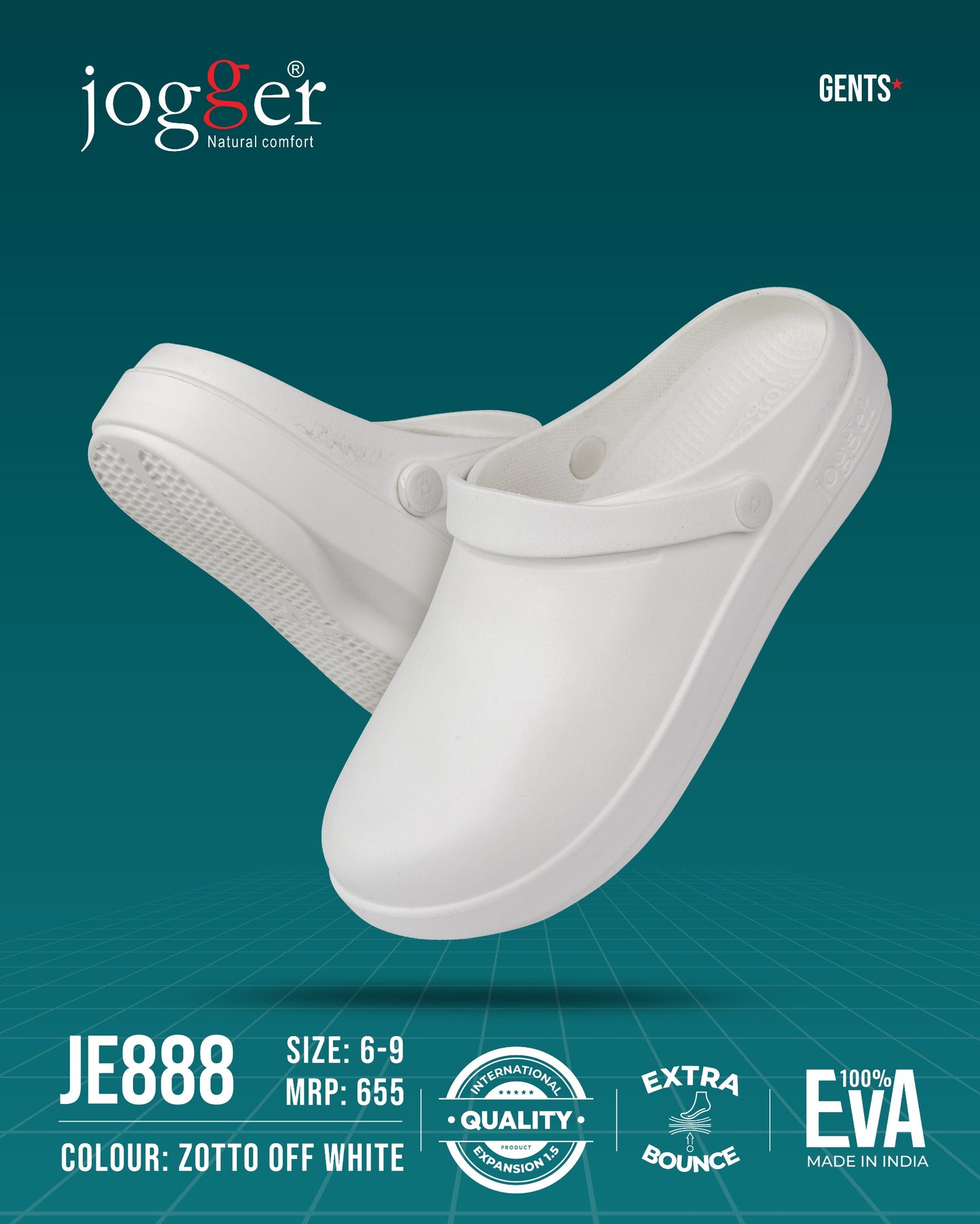 Jogger EVA Clogs for Men - Style 888