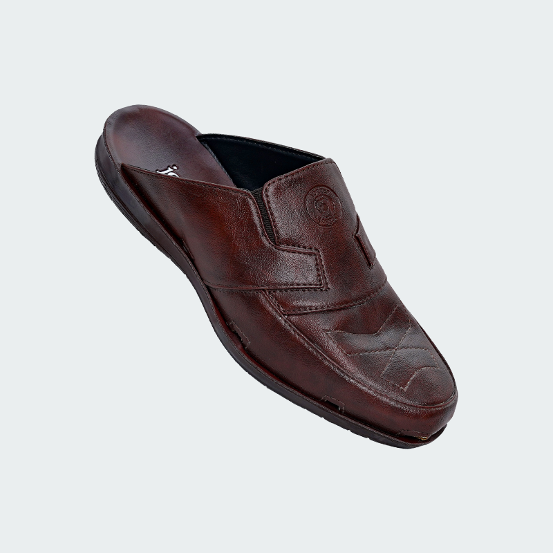 Jogger PU Half-cut Shoes for Men - Style 13109