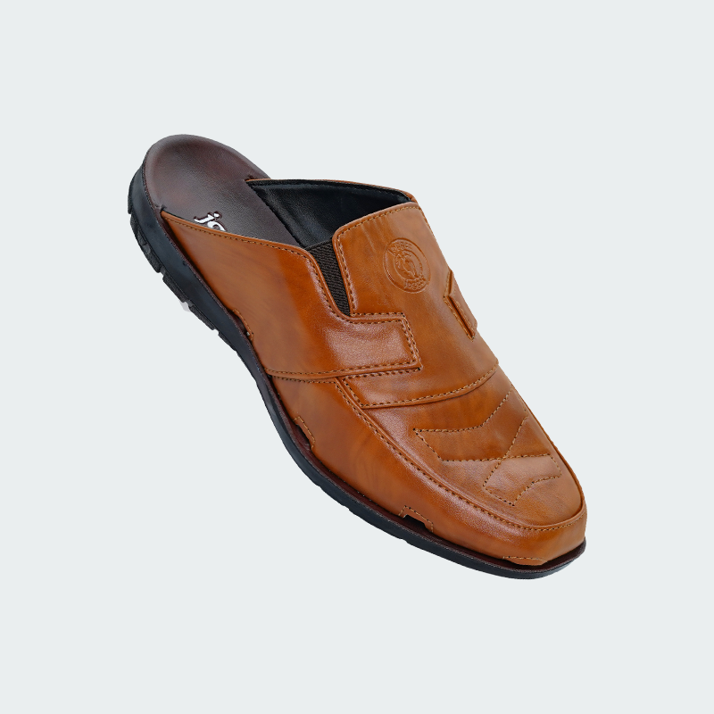 Jogger PU Half-cut Shoes for Men - Style 13109