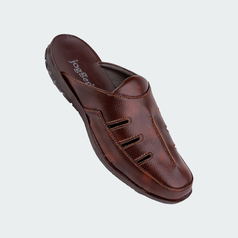 Jogger PU Half-cut Shoes for Men - Style 13110