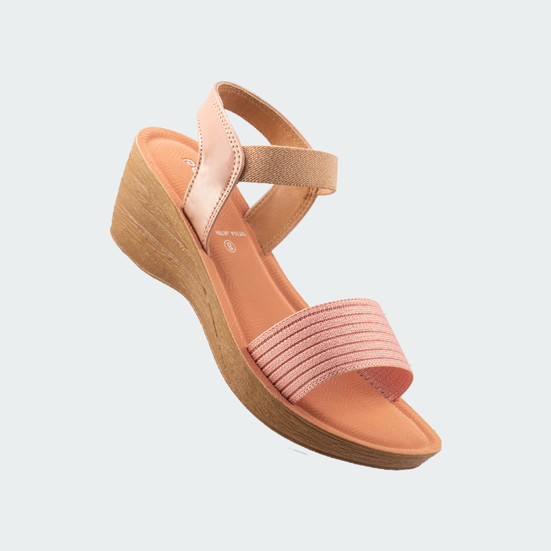 bob.life PU Wedge Sandals for Ladies - Style 1707