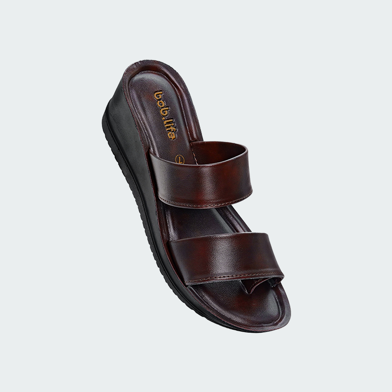 bob.life PU Wedge Sandals for Ladies - Style 26148