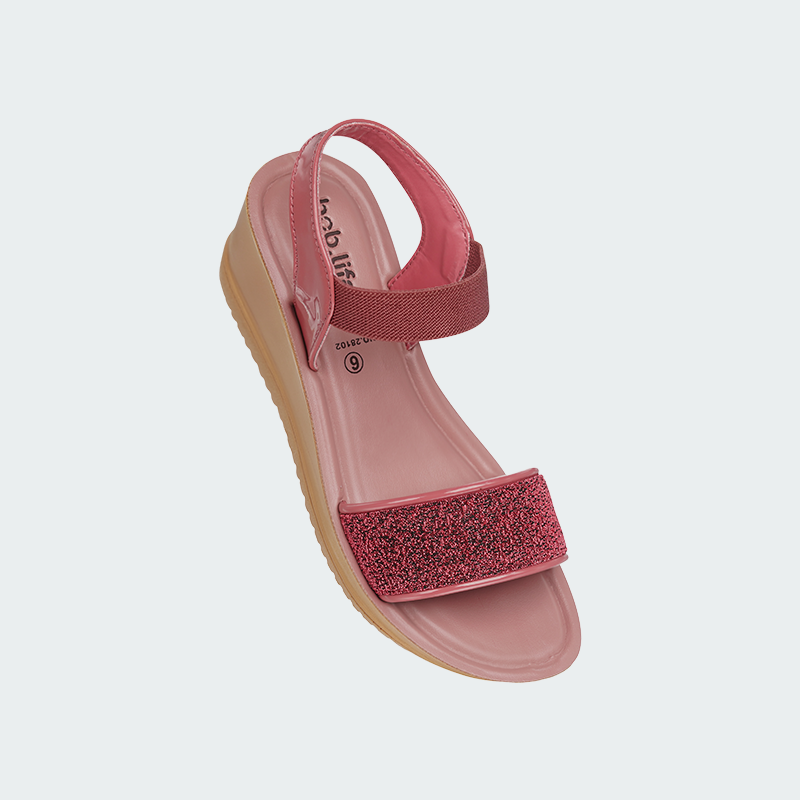 bob.life PU Wedge Sandals for Ladies - Style 28102
