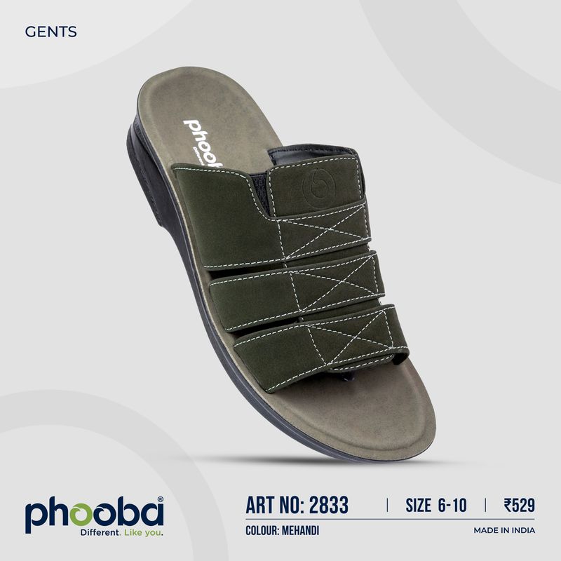 Phooba PU Sandals for Men - Style 2833