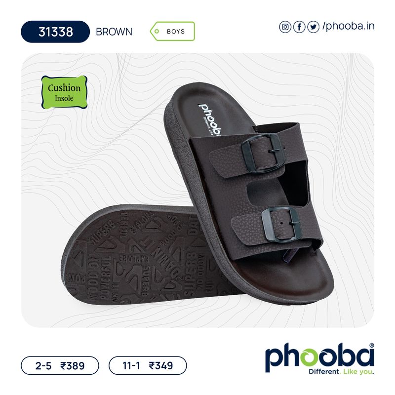 Phooba PU Sandals for Boys - Style 31338
