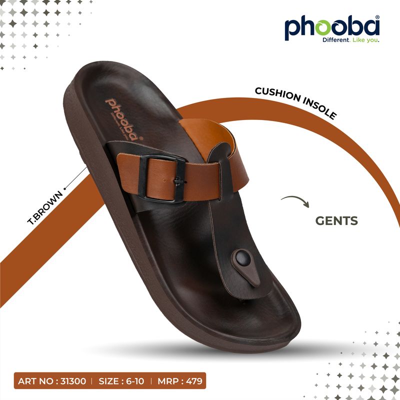 Phooba PU Sandals for Men - Style 31300