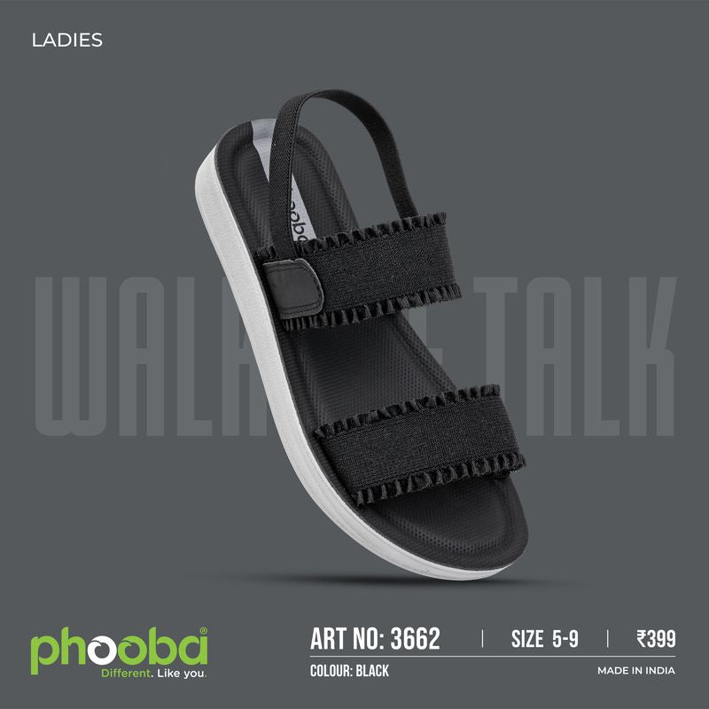 Phooba PU Sandals for Ladies - Style 3662