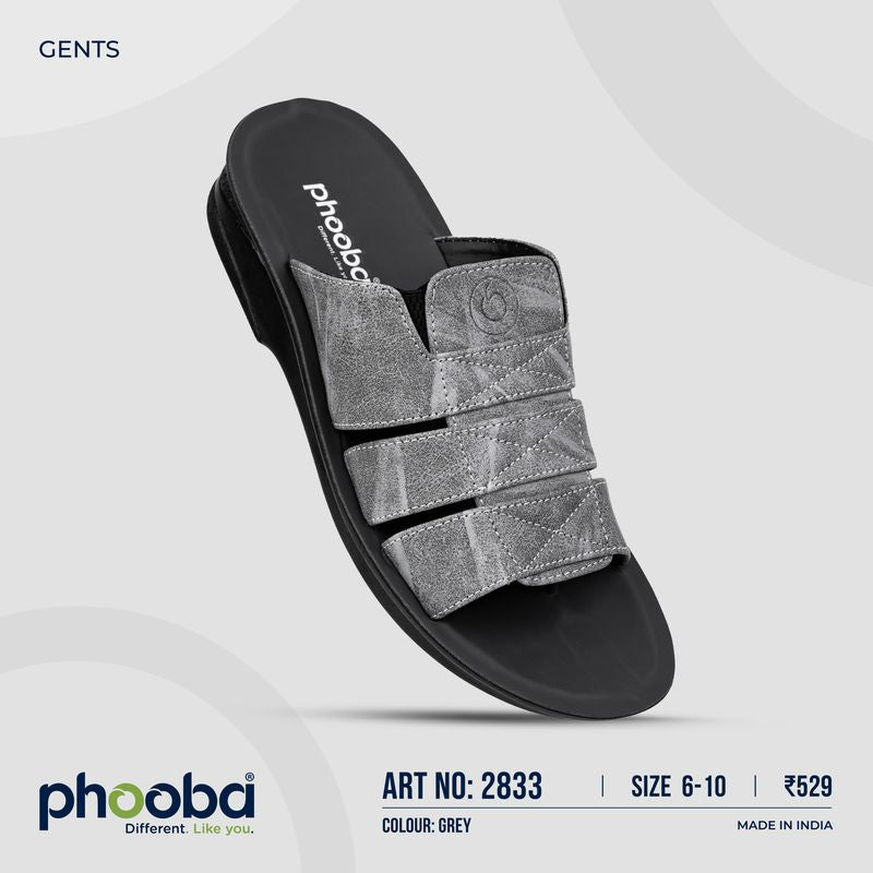 Phooba PU Sandals for Men - Style 2833
