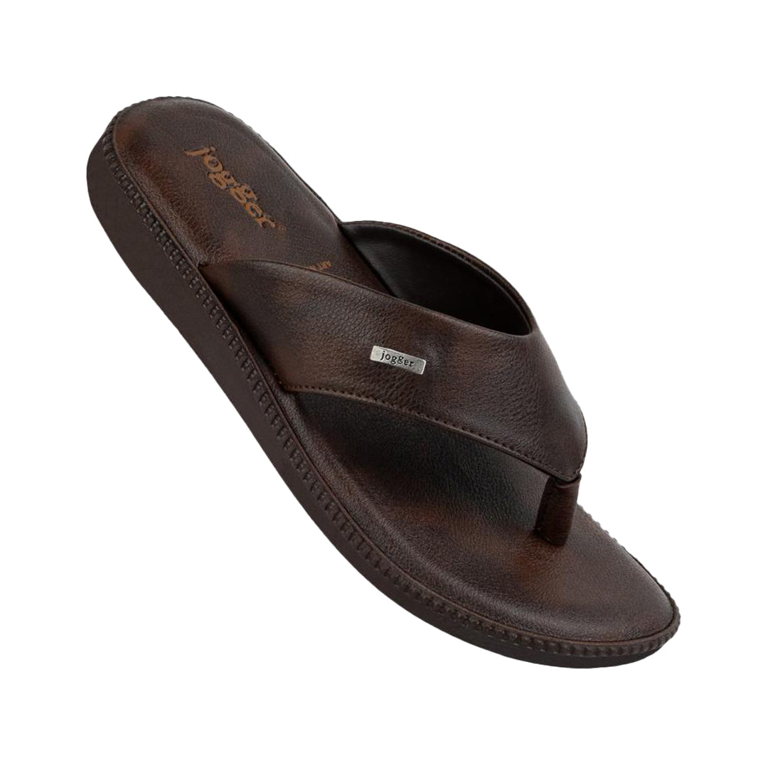 Men's Daily Wear PU Slippers – Style JM-1001