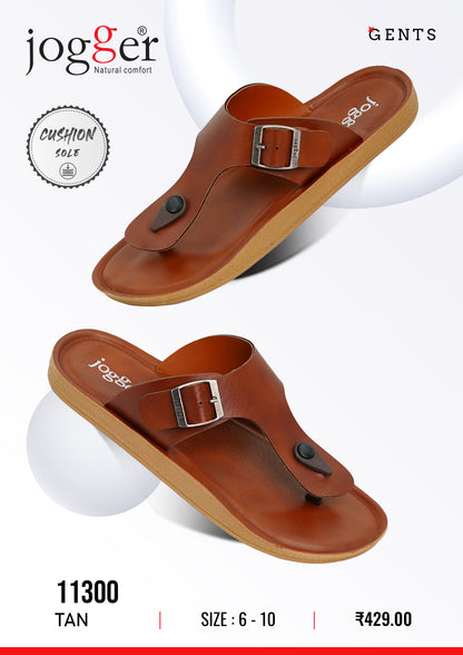 Jogger PU Slipper for Men - Style 11300