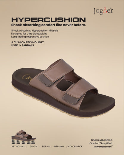 Jogger Hypercushion for Men- 11387 - Brick
