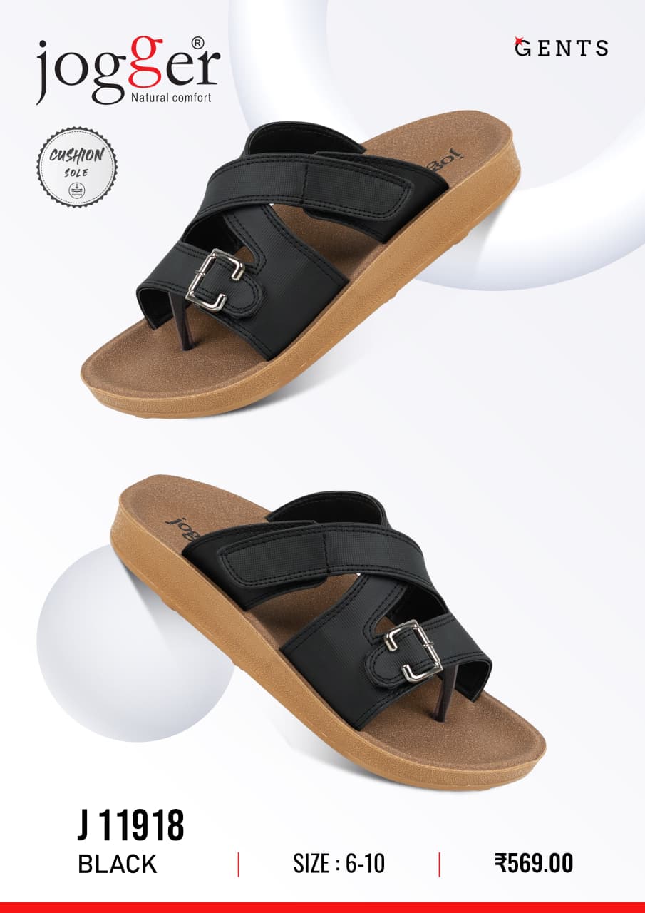 Jogger PU Sandals for Men - Style 11918