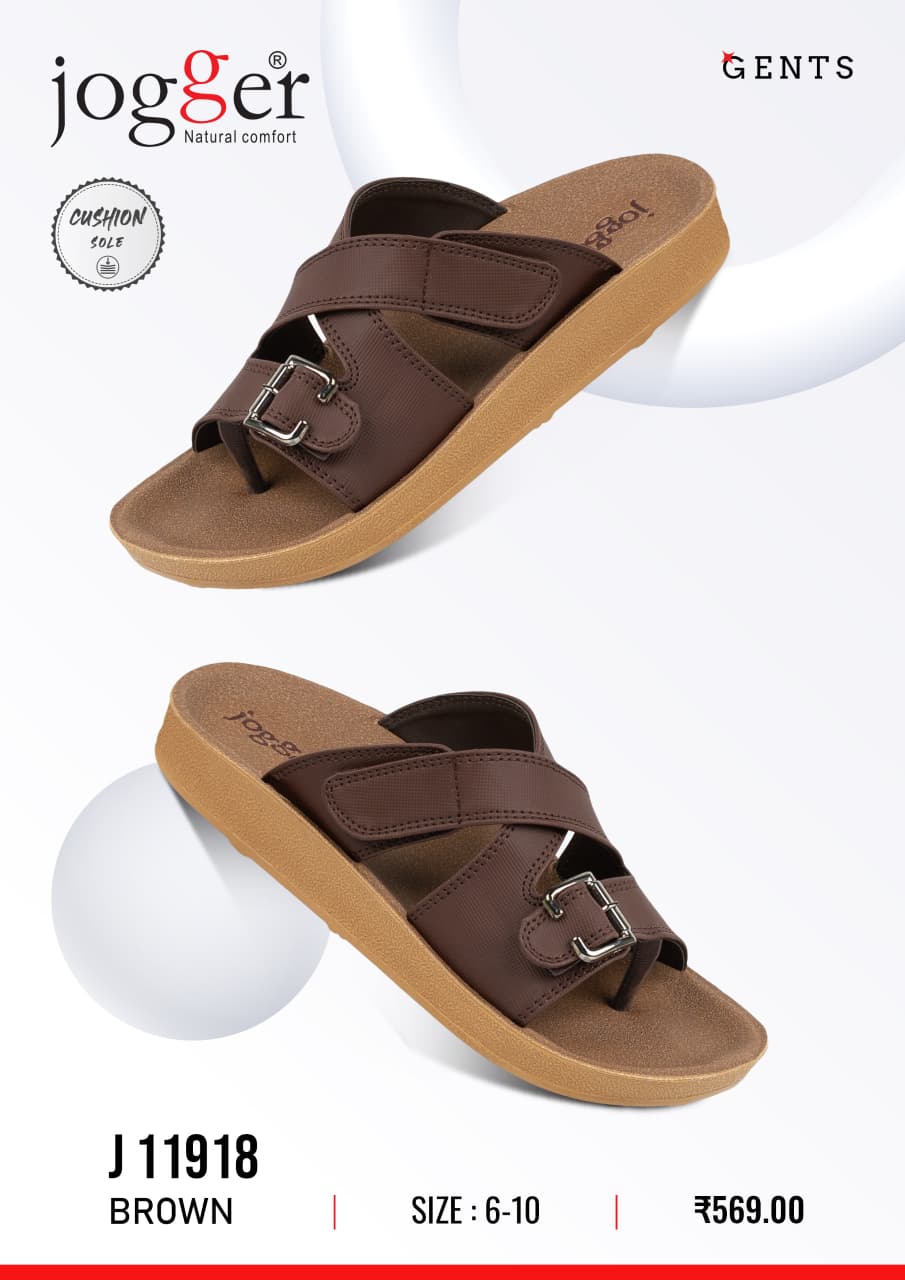 Jogger PU Sandals for Men - Style 11918