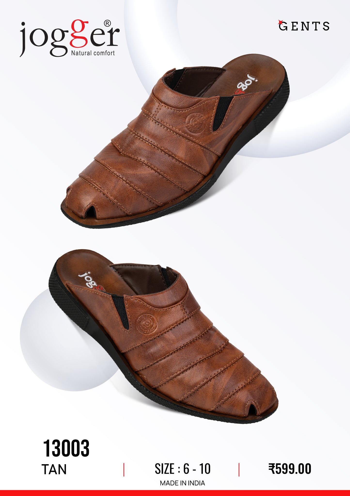Jogger PU Shoes for Men - Style 13003