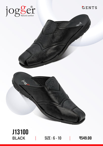 Jogger PU Half-cut Shoes for Men - Style 13100