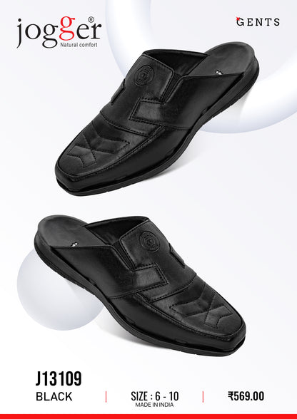 Jogger PU Half-cut Shoes for Men - Style 13109