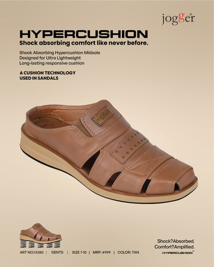 Jogger Hypercushion for Men-13380 - Tan