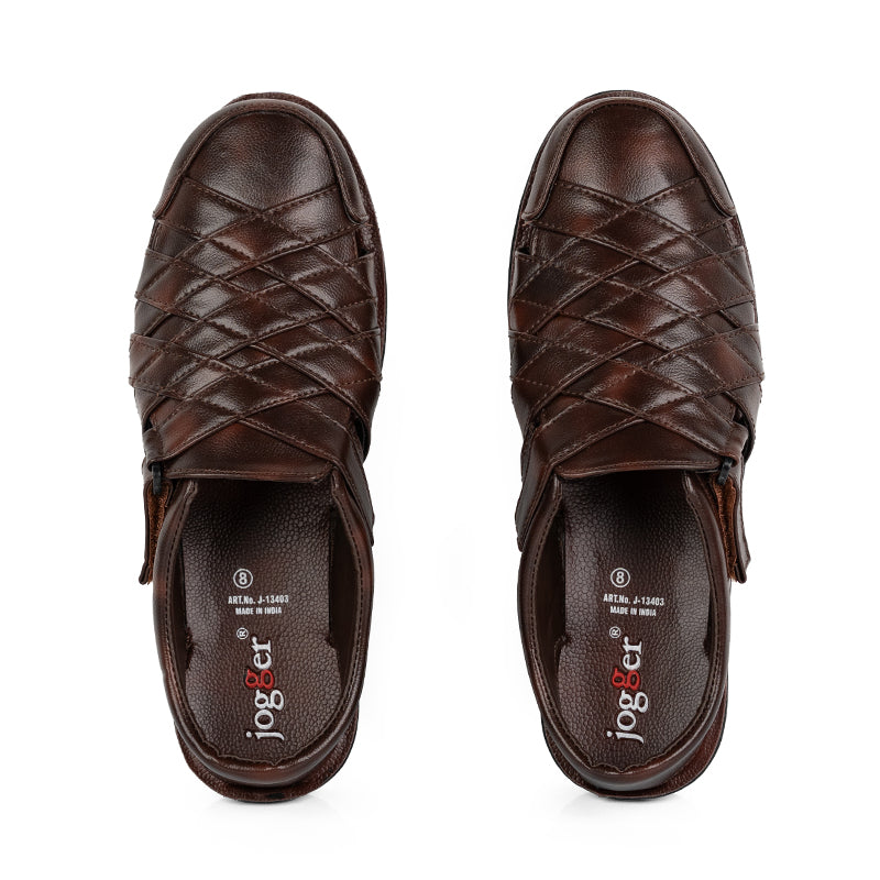 Men's Casual Wear PU Shoes - Style 13403