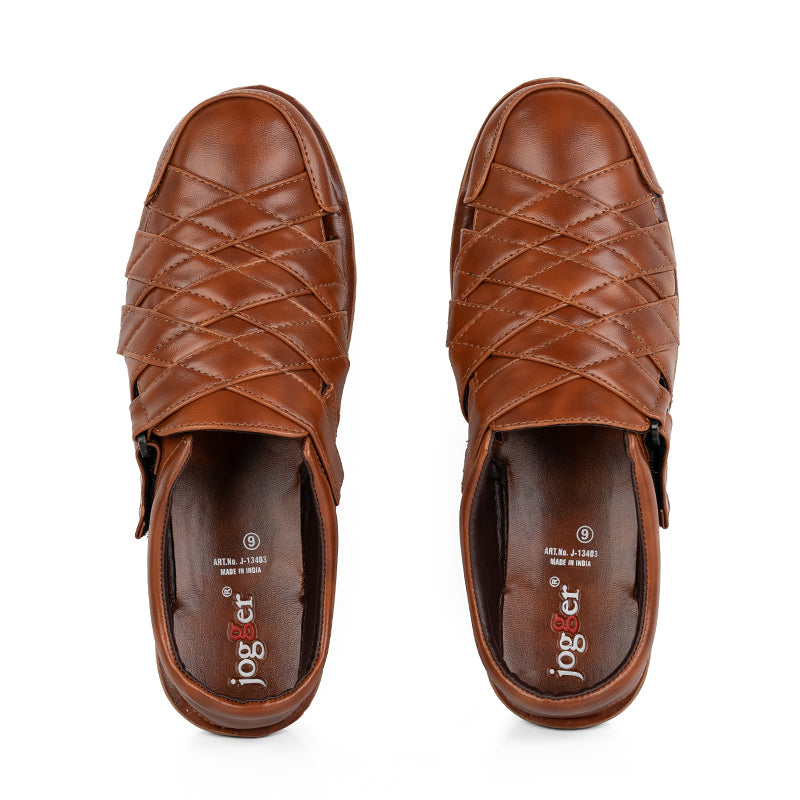 Men's Casual Wear PU Shoes - Style 13403