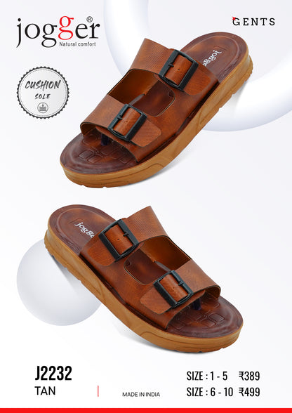 Jogger PU Sandals for Men - Style 2232