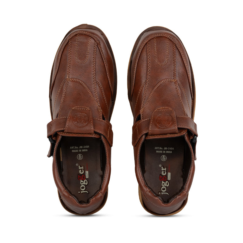 Men's Casual Wear PU Shoes - Style 2404