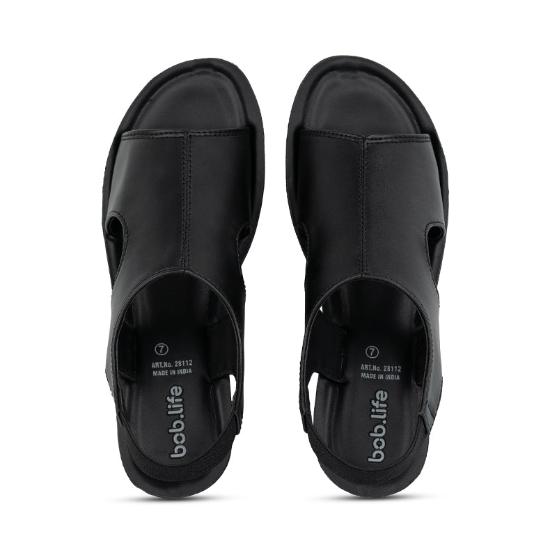 bob.life PU Daily Wear Sandals for Women - Style 28112