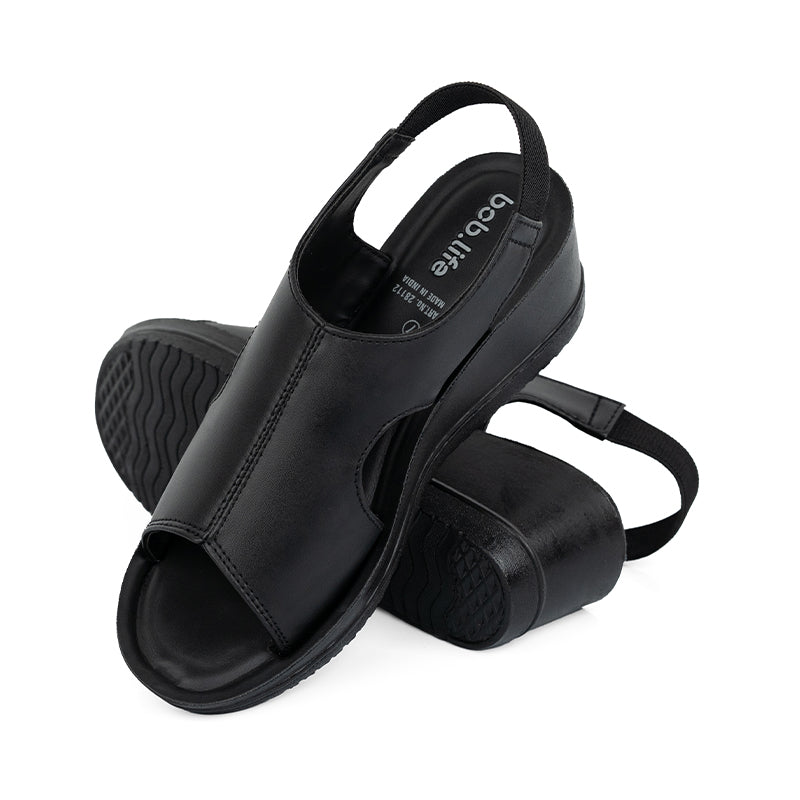 bob.life PU Daily Wear Sandals for Women - Style 28112