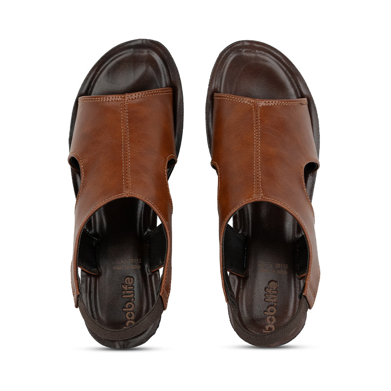 bob.life PU Daily Wear Sandals for Women - Style 28112