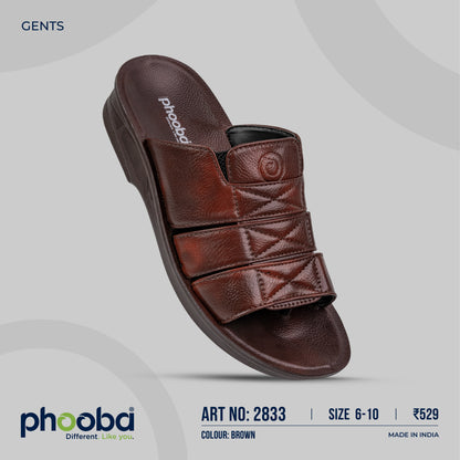 Phooba PU Sandals for Men - Style 2833