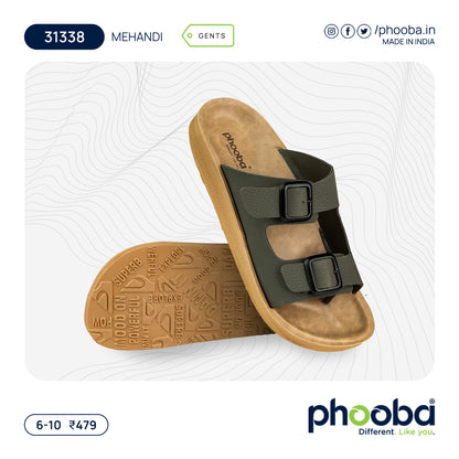 Phooba PU Sandals for Men - Style 31338