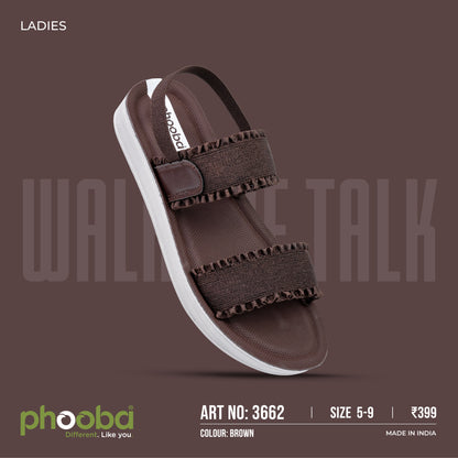 Phooba PU Sandals for Ladies - Style 3662